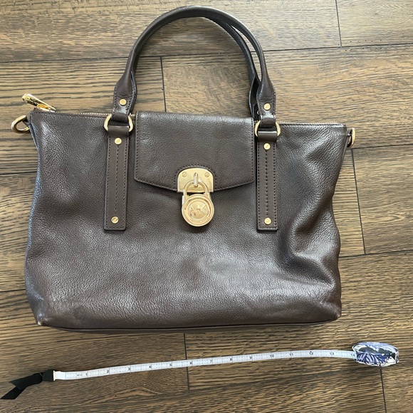 Brown Leather Michael Kors Handbag or Crossbody! - Picture 3 of 11